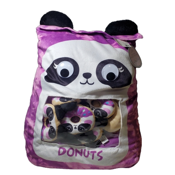 justice panda pillow